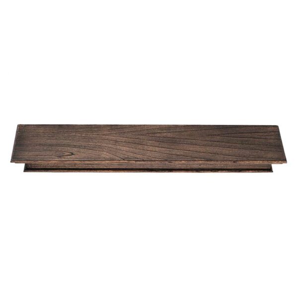 Life Meubles Wandboard in Holz Black Wash Kolonialstil