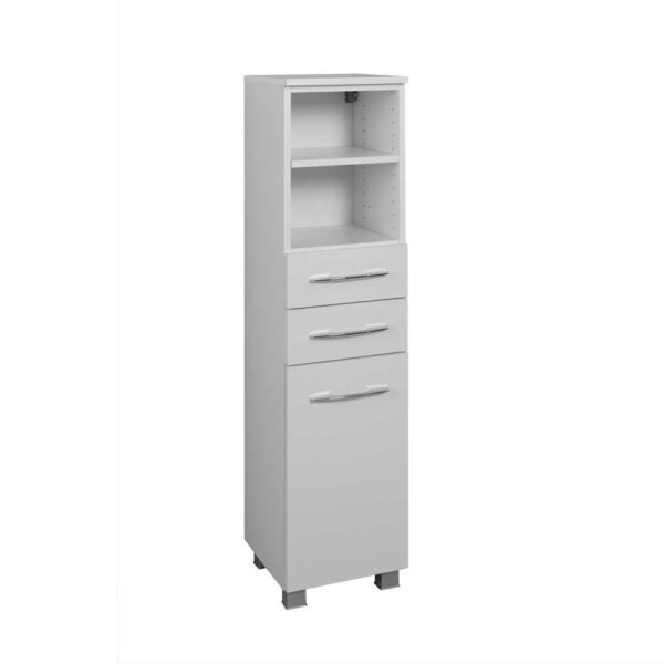 Star Möbel Bad Seitenschrank in Weiß 30 cm breit