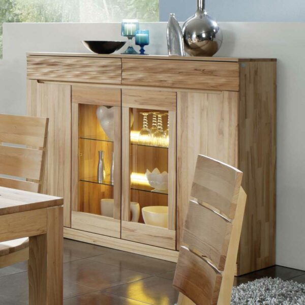 Dreaming Forest Highboard aus Kernbuche Massivholz Esszimmer