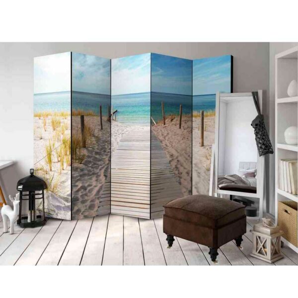 4Home Spanische Wand mit Nordsee Motiv modern