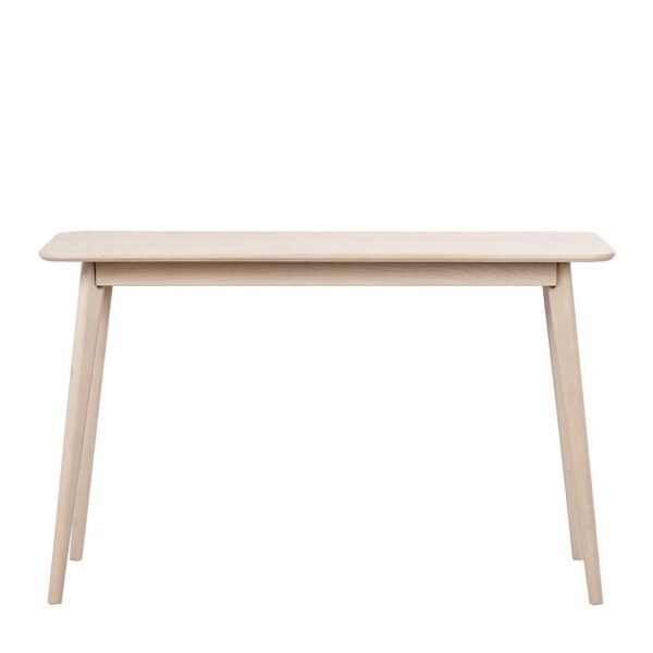 TopDesign Wandtisch aus Eiche White Wash 120 cm breit