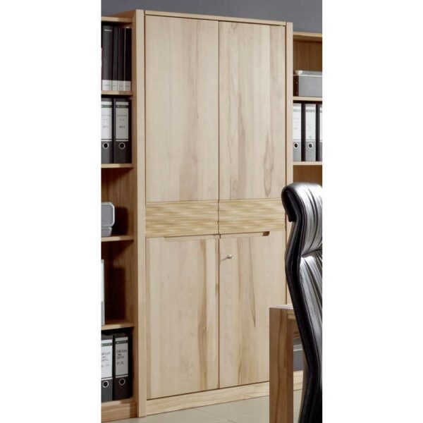 Dreaming Forest Büroschrank aus Kernbuche Massivholz 80 cm breit