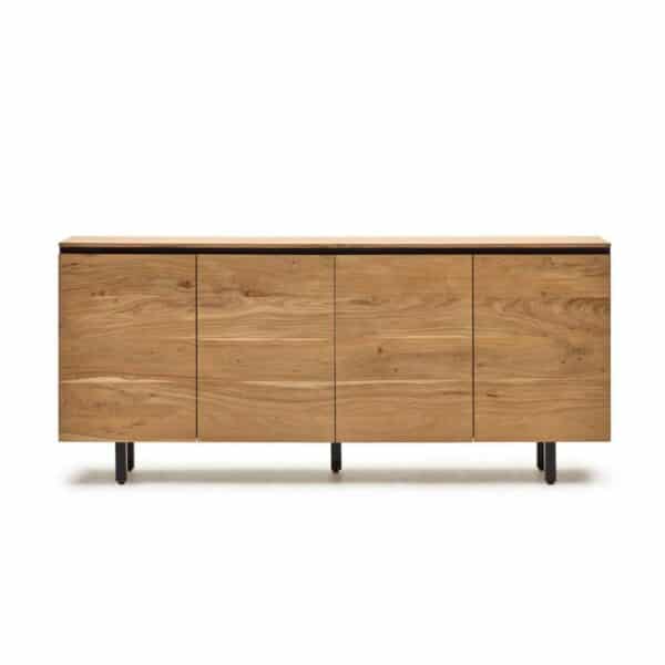 4Home Esszimmersideboard aus Akazie Massivholz Skandi Design