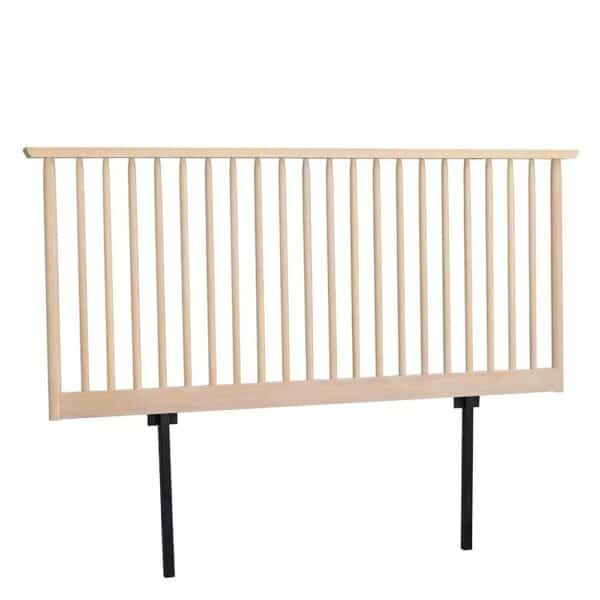 TopDesign Bettkopfteil aus Eiche Massivholz 194 cm breit 149 cm hoch