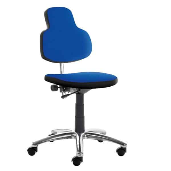 PerfectFurn Ergonomischer Drehstuhl in Blau höhenverstellbarem Sitz