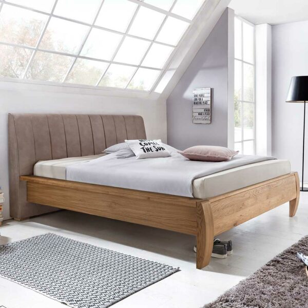 Nature Dream Doppelbett in Eichefarben und Braun modern