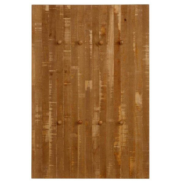 Möbel4Life Garderobenhakenleiste aus Kiefer Massivholz 75 cm breit